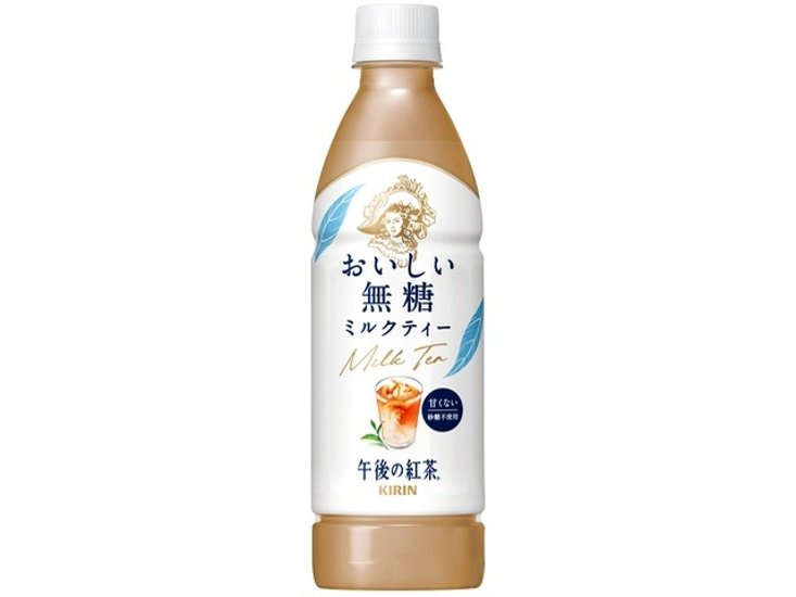午後の紅茶 おいしい無糖 ミルクティーＰ４３０ｍｌ  ×24 【全国送料無料】(一部地域別途)画像