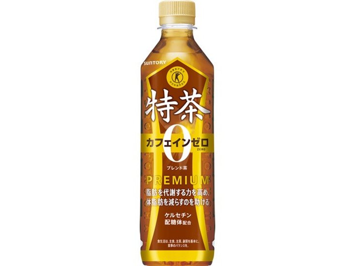 サントリー 特茶カフェインＺＥＲＯ Ｐ５００ｍｌ  ×24 【全国送料無料】(一部地域別途)画像