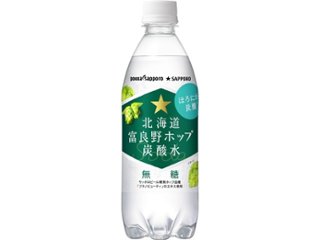 ポッカサッポロフード 北海道富良野ホップ炭酸水 Ｐ５００ｍｌ ×24 【全国送料無料】(一部地域別途)の画像