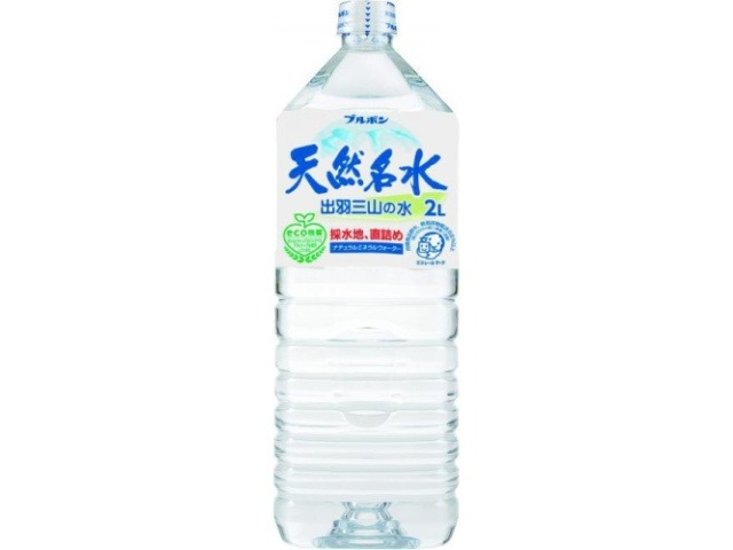 ブルボン 天然名水 出羽三山の水２Ｌ ×6 【全国送料無料】(一部地域別途)画像