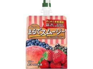 ハウスウェルネスフーズ まるでスムージーベリーミックス＆ピーチ  ×24 【全国送料無料】(一部地域別途)の画像