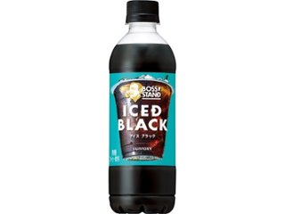 ボススタンド アイスドブラックＰ４５０ｍｌ  ×24 【全国送料無料】(一部地域別途)の画像