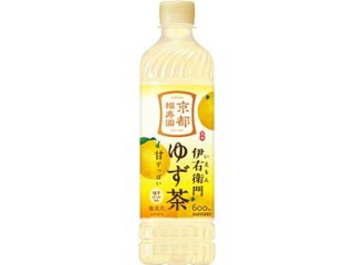 サントリー 伊右衛門ゆず茶Ｐ６００ｍｌ   ×24 【全国送料無料】(一部地域別途)の画像