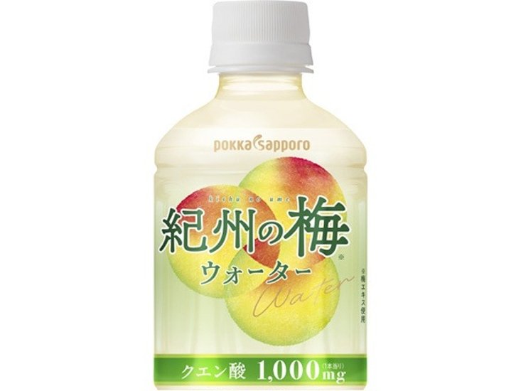 ポッカサッポロフード 紀州の梅ウォーター Ｐ２７０ｍｌ  ×24 【全国送料無料】(一部地域別途)画像