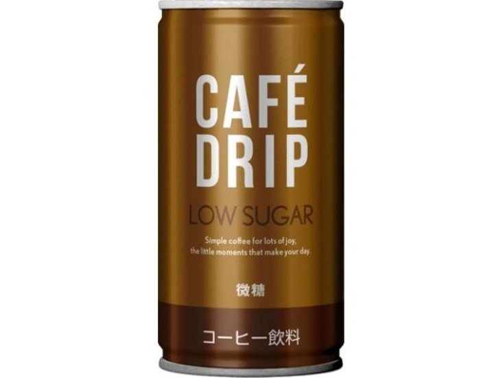富永 カフェドリップ 微糖コーヒー缶１８５ｇ ×30 【全国送料無料】(一部地域別途)画像