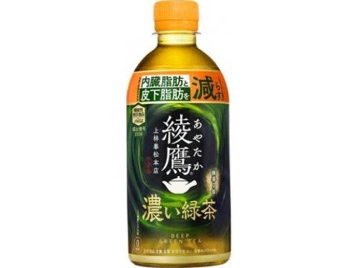 綾鷹 濃い緑茶 Ｐ４４０ｍｌ加温  ×24 【全国送料無料】(一部地域別途)画像