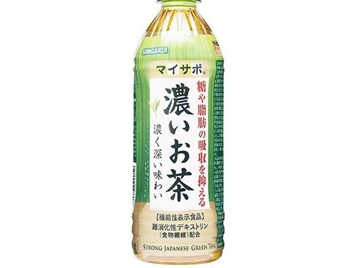 サンガリア マイサポ濃いお茶 Ｐ５００ｍｌ ×24 【全国送料無料】(一部地域別途)画像