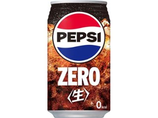 ペプシ 〈生〉ゼロ ３４０ｍｌ缶  ×24 【全国送料無料】(一部地域別途)の画像