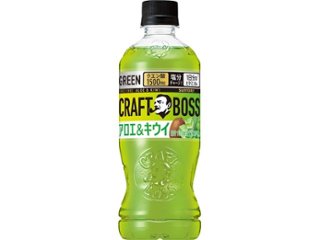 クラフトボス アロエ＆キウイ Ｐ５００ｍｌ  ×24 【全国送料無料】(一部地域別途)の画像