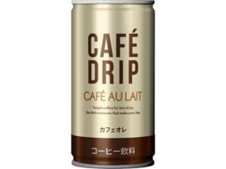 富永 カフェドリップ カフェオレ缶１８５ｇ ×30 【全国送料無料】(一部地域別途)の画像