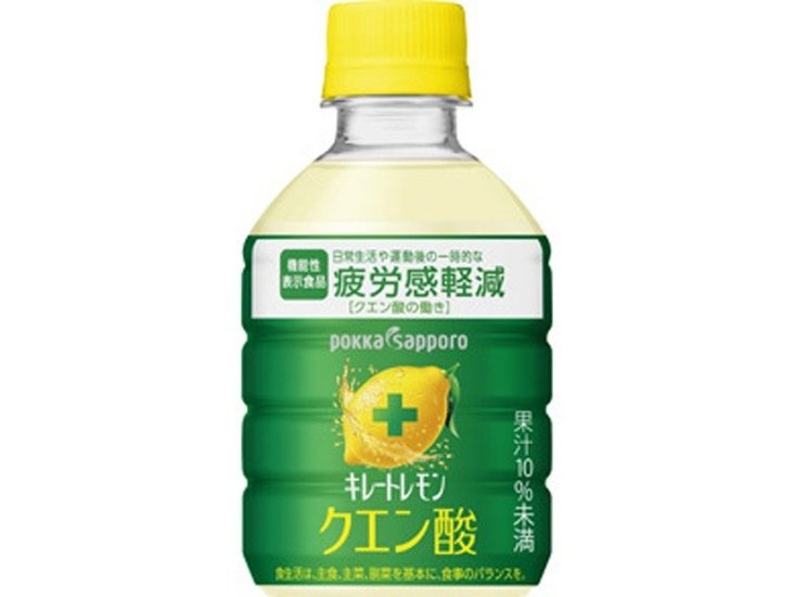 ポッカサッポロフード キレートレモンクエン酸Ｐ５２５ｍｌ  ×24 【全国送料無料】(一部地域別途)画像