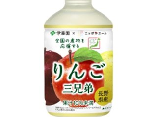 伊藤園 ニッポンエール長野県産りんご三兄弟Ｐ２８０ ×24 【全国送料無料】(一部地域別途)の画像