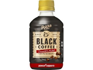 ポッカサッポロフード コーヒーブラックスムースマイルドＰ２７０  ×24 【全国送料無料】(一部地域別途)の画像
