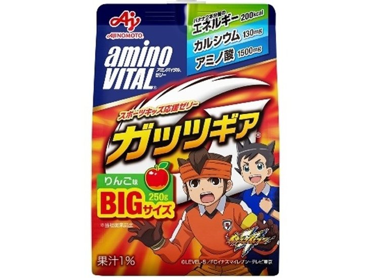 味の素 アミノＶ ガッツギアりんご味 ２５０ｇ ×24 【全国送料無料】(一部地域別途)画像