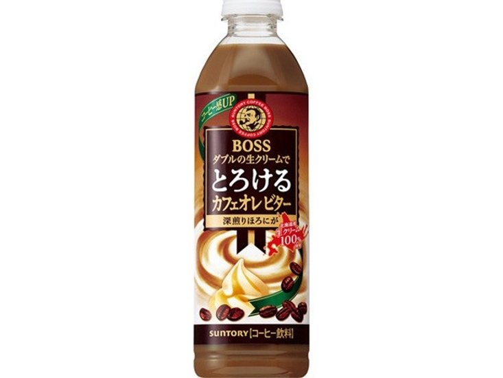 ボス とろけるカフェオレビターＰ５００ｍｌ ×24 【全国送料無料】(一部地域別途)画像