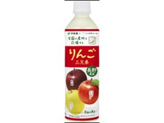 伊藤園 ニッポンエール長野県産りんご三兄弟４００ｇ ×24 【全国送料無料】(一部地域別途)の画像