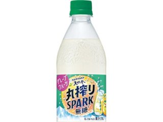 サントリー 天然水ＳＰＡＲＫグレフル Ｐ５００ｍｌ  ×24 【全国送料無料】(一部地域別途)の画像