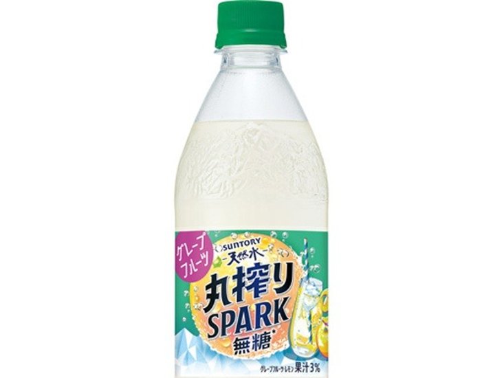 サントリー 天然水ＳＰＡＲＫグレフル Ｐ５００ｍｌ  ×24 【全国送料無料】(一部地域別途)画像