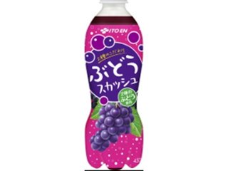伊藤園 ２種のこだわりぶどうスカッシュＰ４５０ｍｌ ×24 【全国送料無料】(一部地域別途)の画像