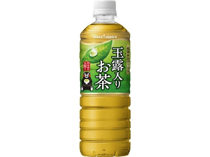 ポッカサッポロフード 玉露入りお茶 Ｐ６００ｍｌ  ×24 【全国送料無料】(一部地域別途)画像