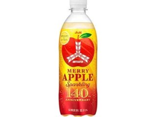 三ツ矢 ＭＥＲＲＹＡＰＰＬＥスパーク Ｐ５００ｍｌ ×24 【全国送料無料】(一部地域別途)の画像