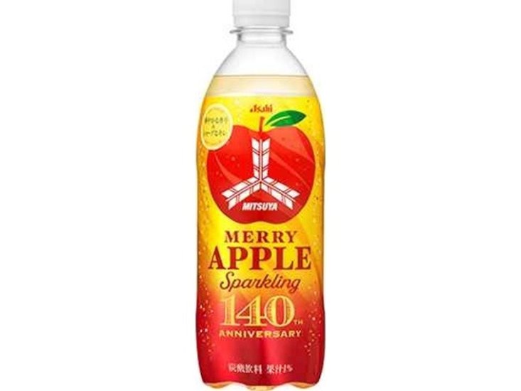 三ツ矢 ＭＥＲＲＹＡＰＰＬＥスパーク Ｐ５００ｍｌ ×24 【全国送料無料】(一部地域別途)画像