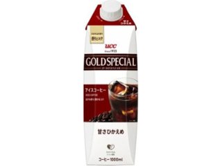 ＵＣＣ ゴールドＳＰアイス甘さ控えめ１０００ｍｌ ×12 【全国送料無料】(一部地域別途)の画像
