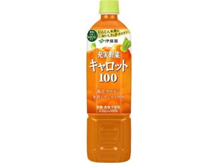 伊藤園 充実野菜キャロット１００Ｐ７４０ｇ ×15 【全国送料無料】(一部地域別途)画像