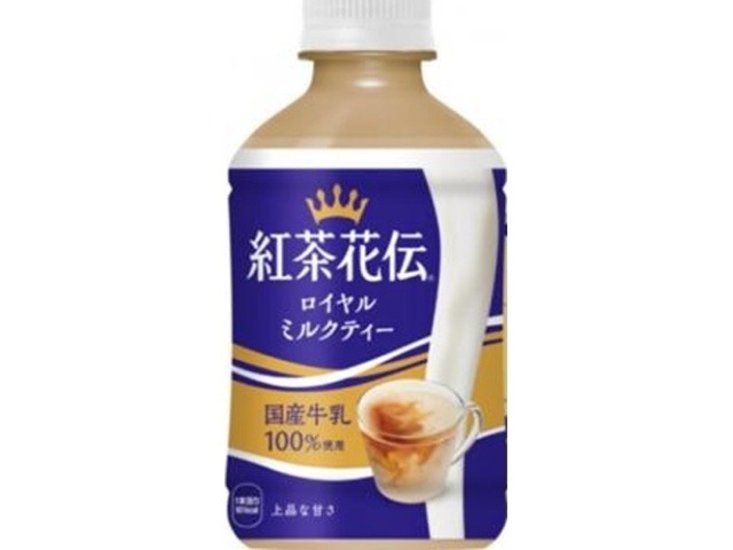 紅茶花伝 ミルクティー温冷自販機用 Ｐ２８０ｍｌ  ×24 【全国送料無料】(一部地域別途)画像