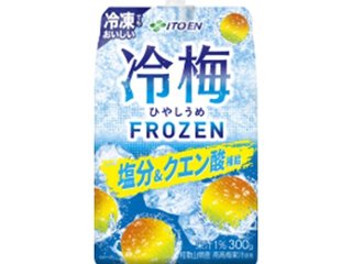 伊藤園 冷梅フローズン パウチ３００ｇ  ×30 【全国送料無料】(一部地域別途)の画像