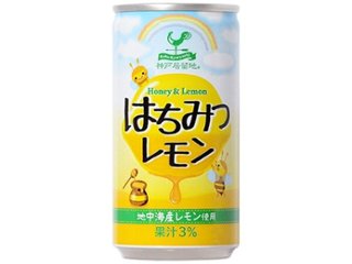 富永 神戸居留地 はちみつレモン缶１８５ｍｌ ×30 【全国送料無料】(一部地域別途)の画像