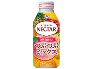 不二家 ネクターつぶつぶミックスＢ缶３８０ｇ  ×24 【全国送料無料】(一部地域別途)の画像
