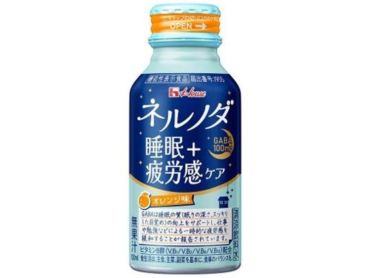 ハウスウェルネスフーズ ネルノダ 睡眠＋疲労感ケア缶１００ｍｌ ×30 【全国送料無料】(一部地域別途)画像