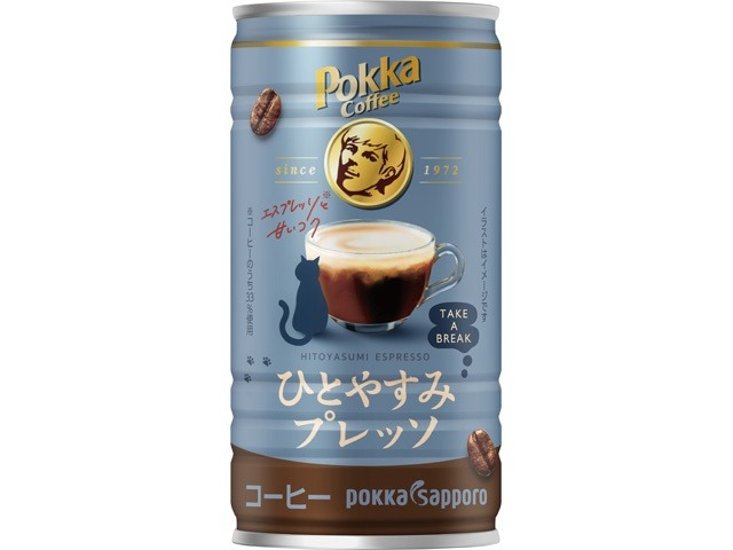 ポッカサッポロフード ポッカコーヒーひとやすみプレッソ１８５ｇ  ×30 【全国送料無料】(一部地域別途)画像