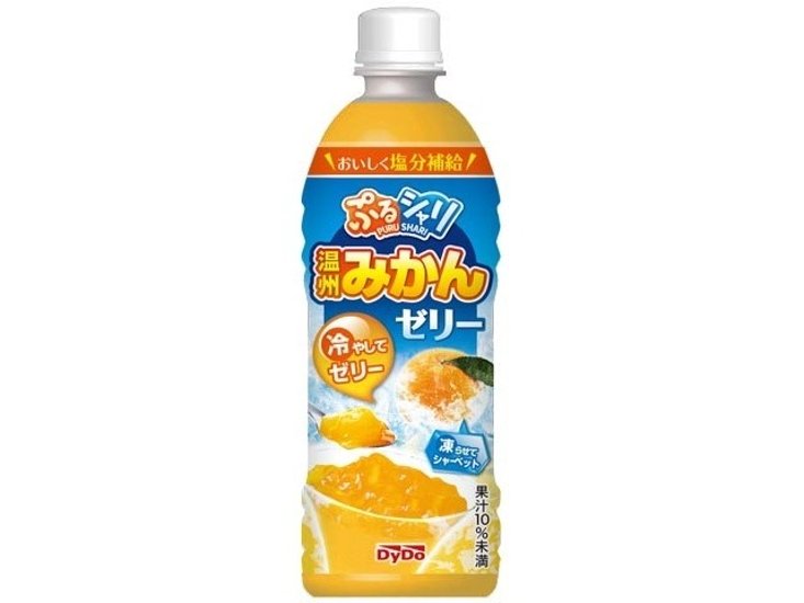 ダイドー ぷるシャリ温州みかんゼリーＰ４９０ｍｌ ×24 【全国送料無料】(一部地域別途)画像