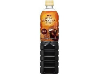 ＵＣＣ カフェインレスコーヒー無糖Ｐ９００ｍｌ ×12 【全国送料無料】(一部地域別途)の画像