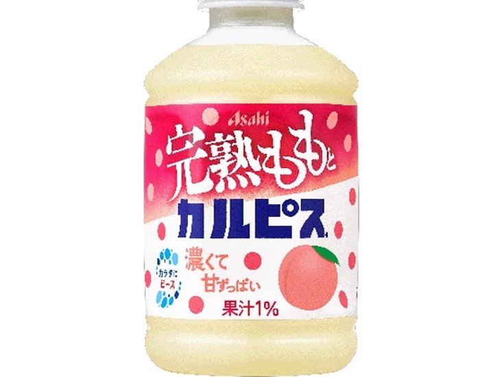 カルピス 完熟ももとカルピス Ｐ２８０ｍｌ  ×24 【全国送料無料】(一部地域別途)画像