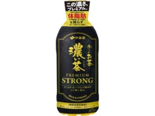 伊藤園お〜いお茶濃い茶プレミアムストロングＰ４７０  ×24 【全国送料無料】(一部地域別途)の画像