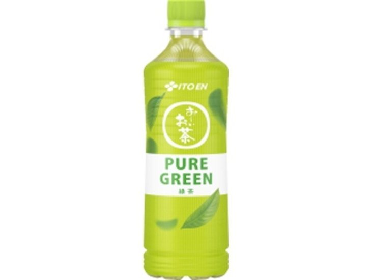 伊藤園 お〜いお茶ＰＵＲＥＧＲＥＥＮ Ｐ６００ｍｌ  ×24 【全国送料無料】(一部地域別途)画像