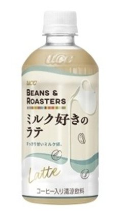 ＵＣＣ Ｂ＆Ｒ ミルク好きのラテＰ４５０ｍｌ ×24 【全国送料無料】(一部地域別途)の画像