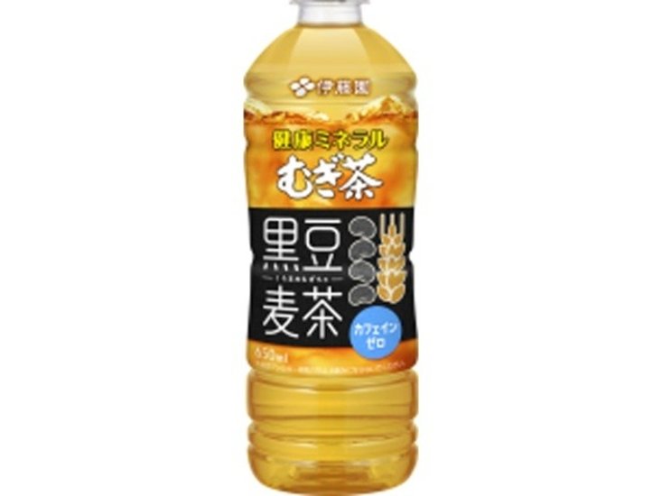 伊藤園 健康ミネラルむぎ茶 黒豆麦茶Ｐ６５０ｍｌ  ×24 【全国送料無料】(一部地域別途)画像