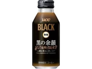 ＵＣＣ ブラック無糖 黒の余韻Ｂ缶３７５ｇ  ×24 【全国送料無料】(一部地域別途)の画像