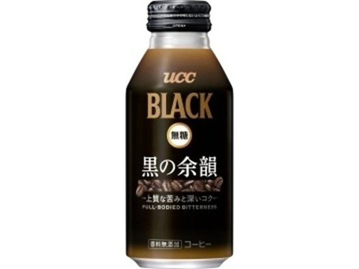ＵＣＣ ブラック無糖 黒の余韻Ｂ缶３７５ｇ  ×24 【全国送料無料】(一部地域別途)画像