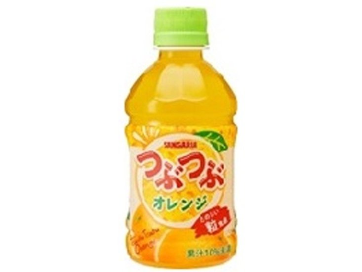 サンガリア つぶつぶオレンジ Ｐ２８０ｍｌ ×24 【全国送料無料】(一部地域別途)画像