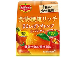 ＤＭ 食物繊維リッチ まるしぼりオレンジ１６０ｇ ×30 【全国送料無料】(一部地域別途)の画像