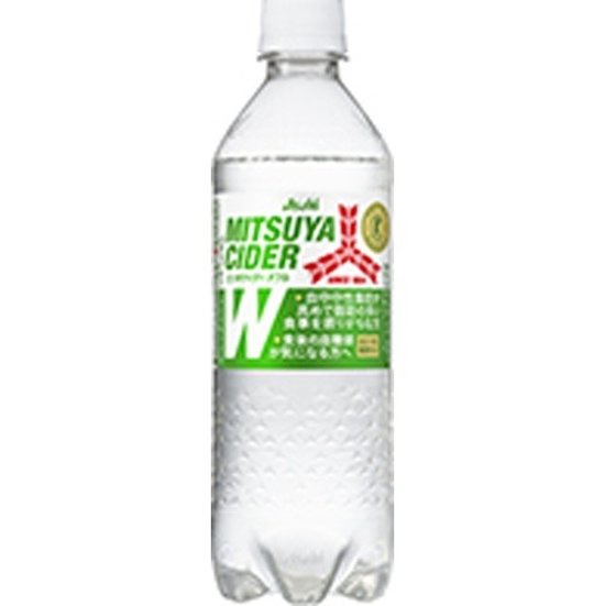 三ツ矢サイダーＷ Ｐ４８５ｍｌ  ×24 【全国送料無料】(一部地域別途)画像