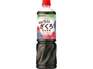 ミツカン 業フルーティス 黒酢ざくろミックス１Ｌ ×8 【全国送料無料】(一部地域別途)の画像