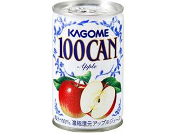 カゴメ １００ＣＡＮアップル １６０ｇ ×30 【全国送料無料】(一部地域別途)画像