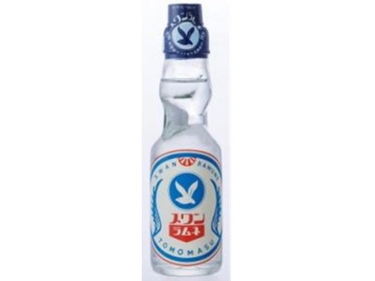 友桝 スワンラムネ（ラベル有）２００ｍｌ ×30 【全国送料無料】(一部地域別途)画像