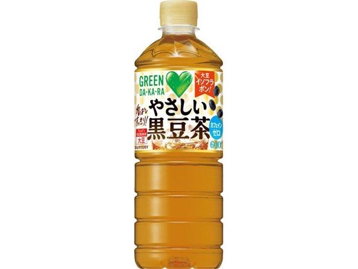ＧＲＥＥＮ ＤＡＫＡＲＡ やさしい黒豆茶Ｐ５００  ×24 【全国送料無料】(一部地域別途)画像